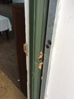 All doors in the School were forced