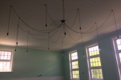 Lights in the old Classroom