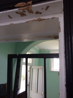 Damage to Door Architraves