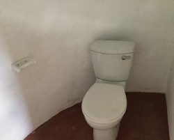 The Clumber Church's new Toilet Facility - previously an old Reservoir