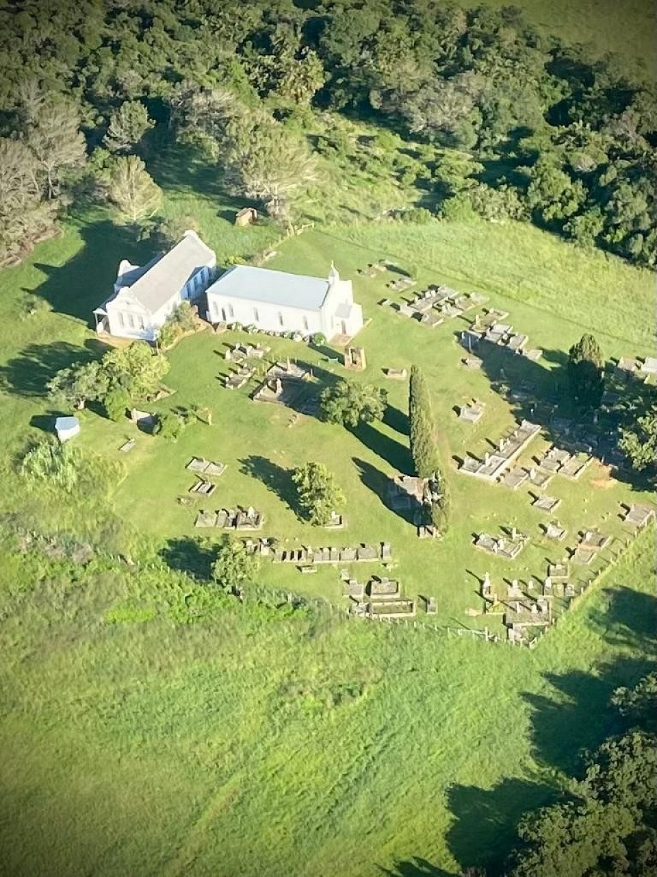 Clumber Church and Graveyard on Mount Mercy